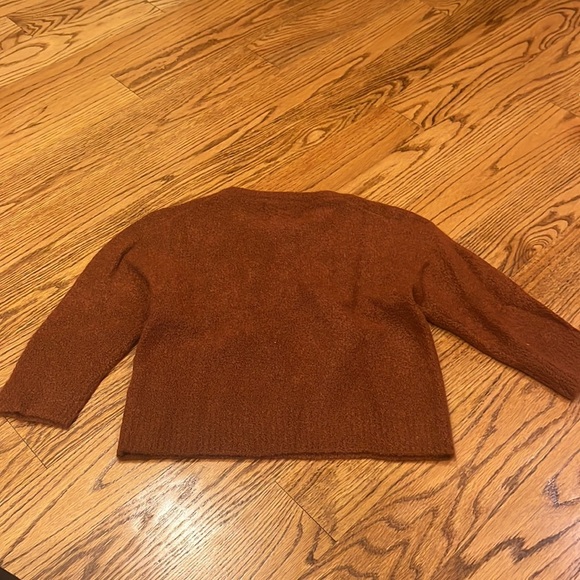 NWT NAADAM Woman’s Boucle Short Sleeve Crewneck Size XS - Picture 3 of 4